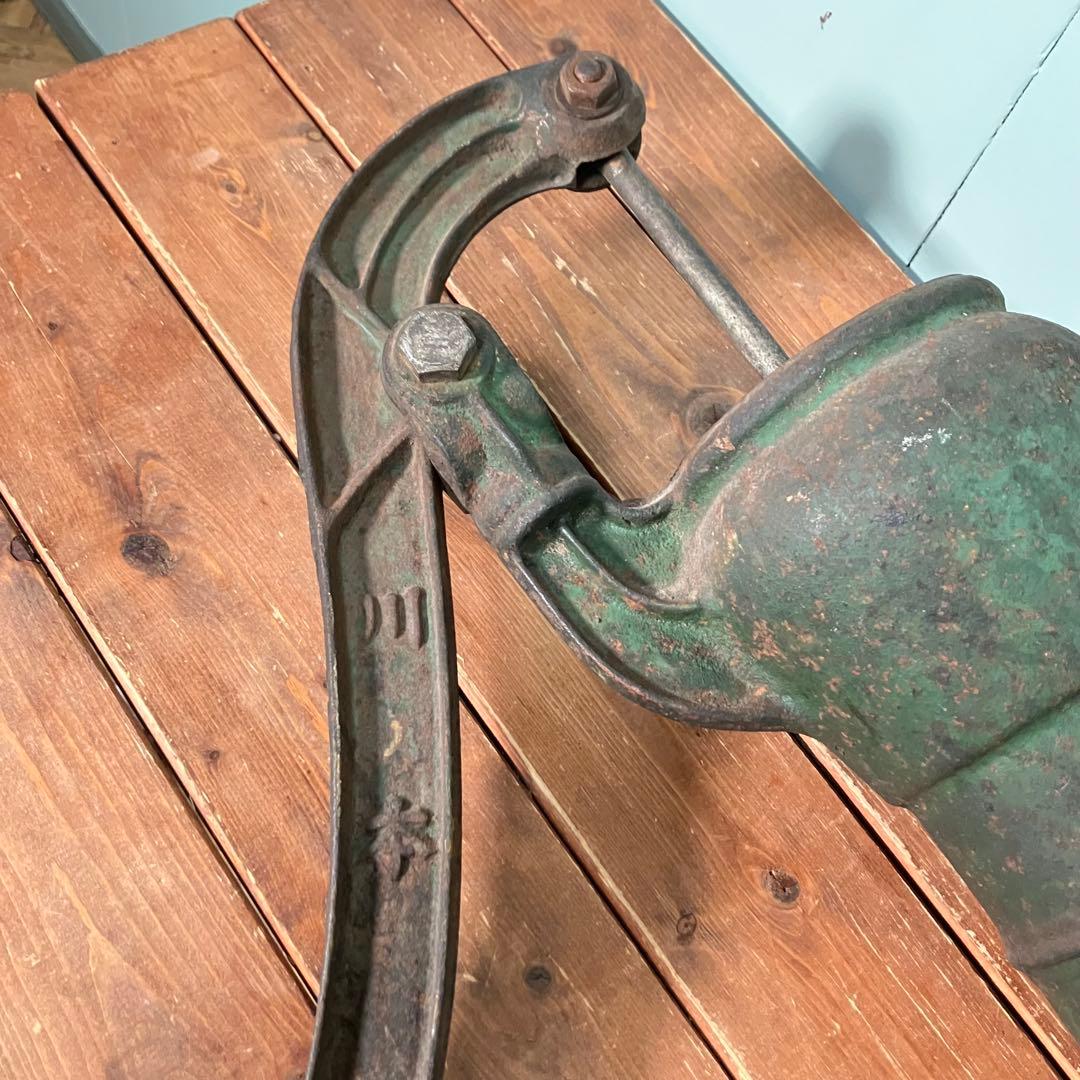 【超希少品】手押しポンプ　川本式　32㎜