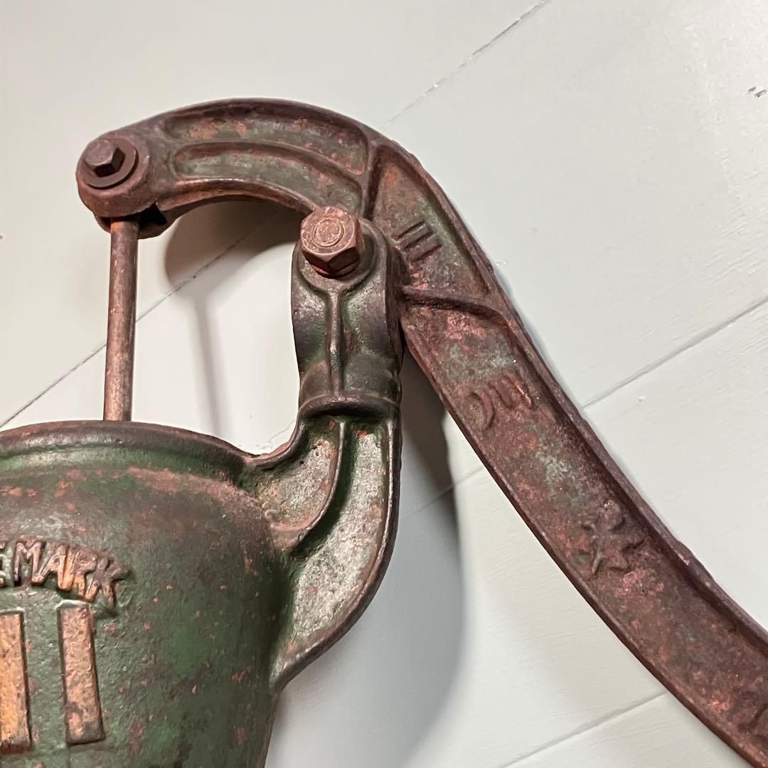 【超希少品】手押しポンプ　川本式　32㎜