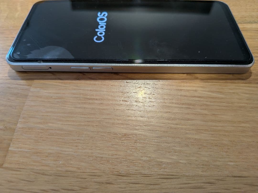 OPPO Reno 9a 本体 ムーンホワイト 画面ヒビ有