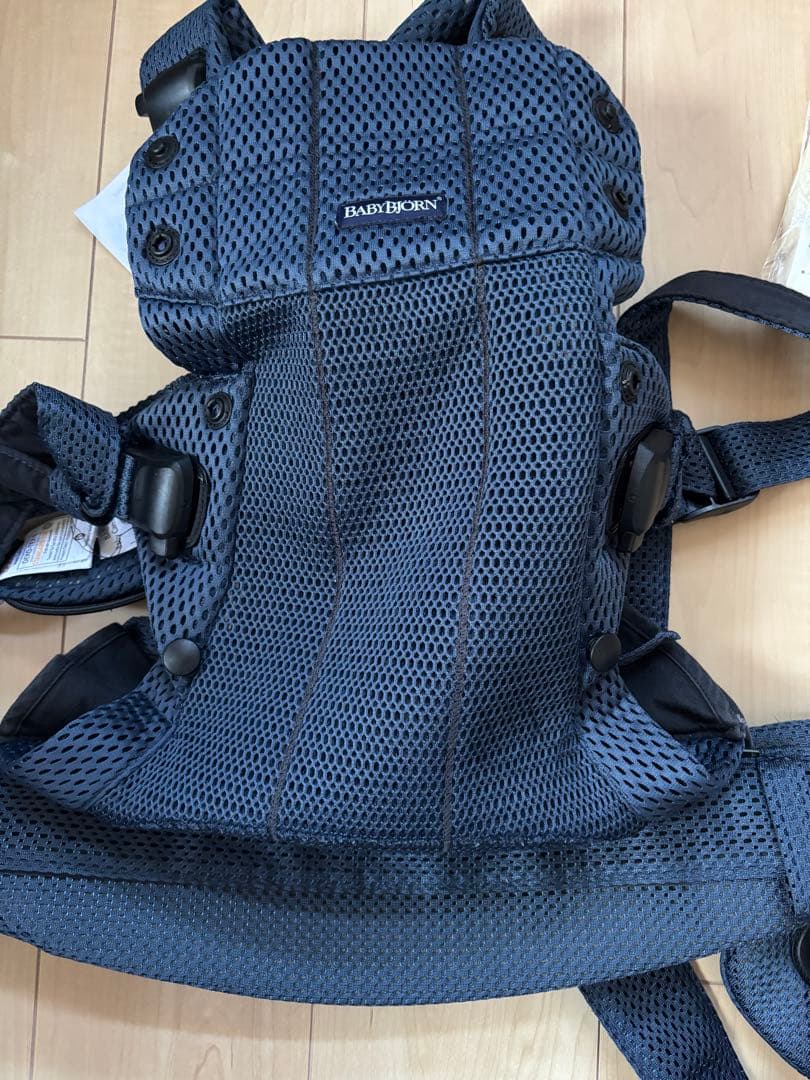 BabyBjörn ネイビー 抱っこ紐 ハーモニー　メッシュ　おまけ付き