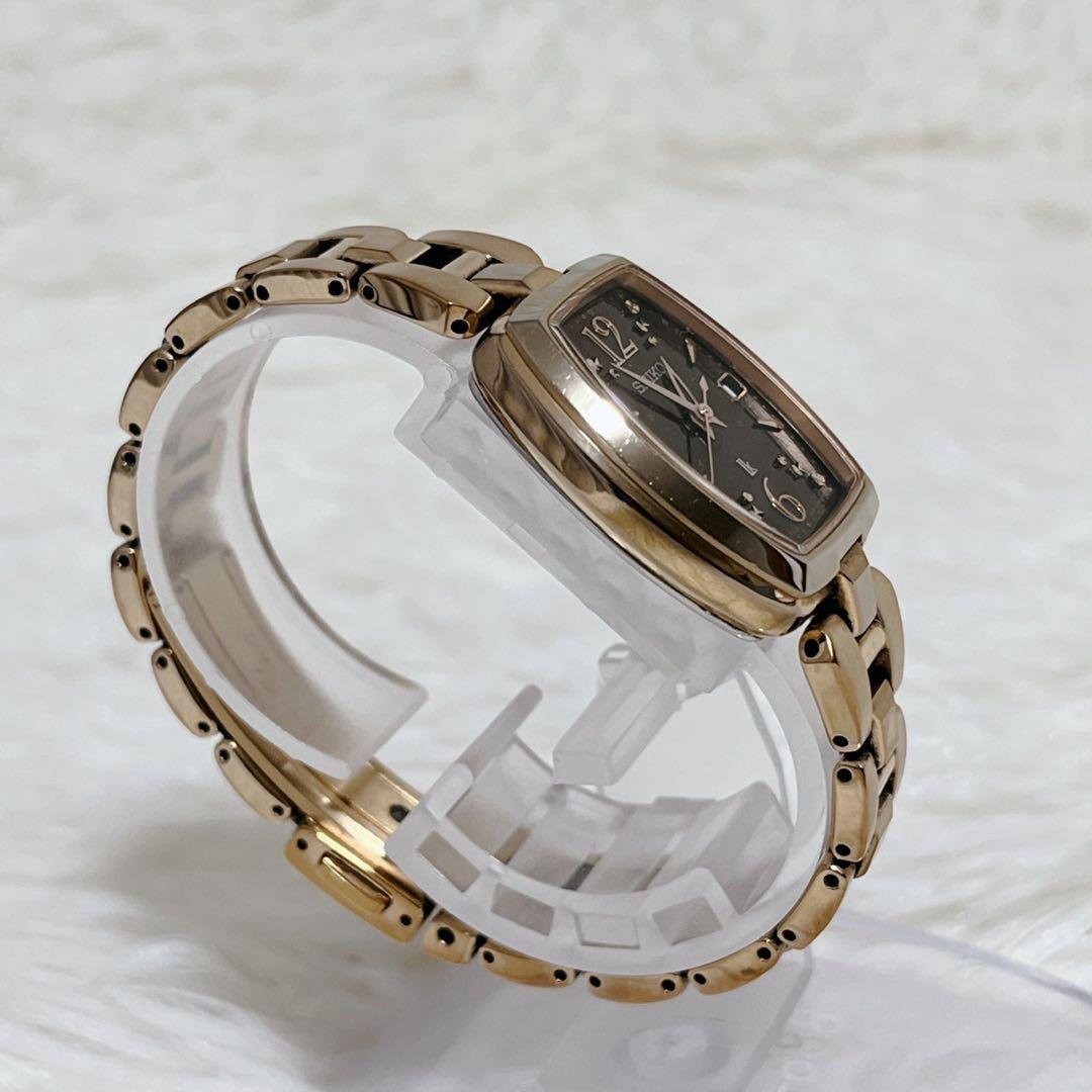 【美品】SEIKO ルキア ソーラー 電波 腕時計 1B32-0AE0