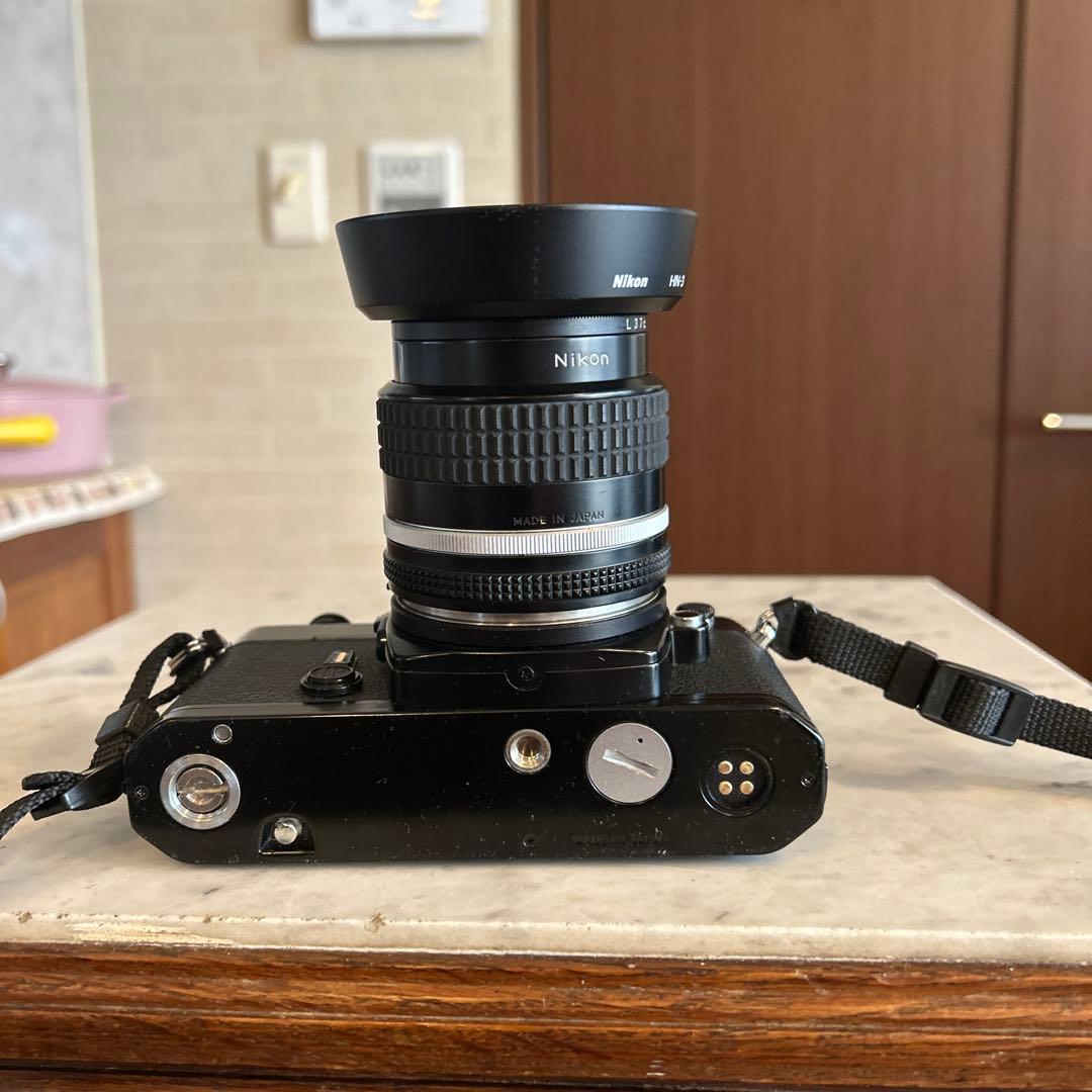 Nikon FE 、35mm f2広角レンズ