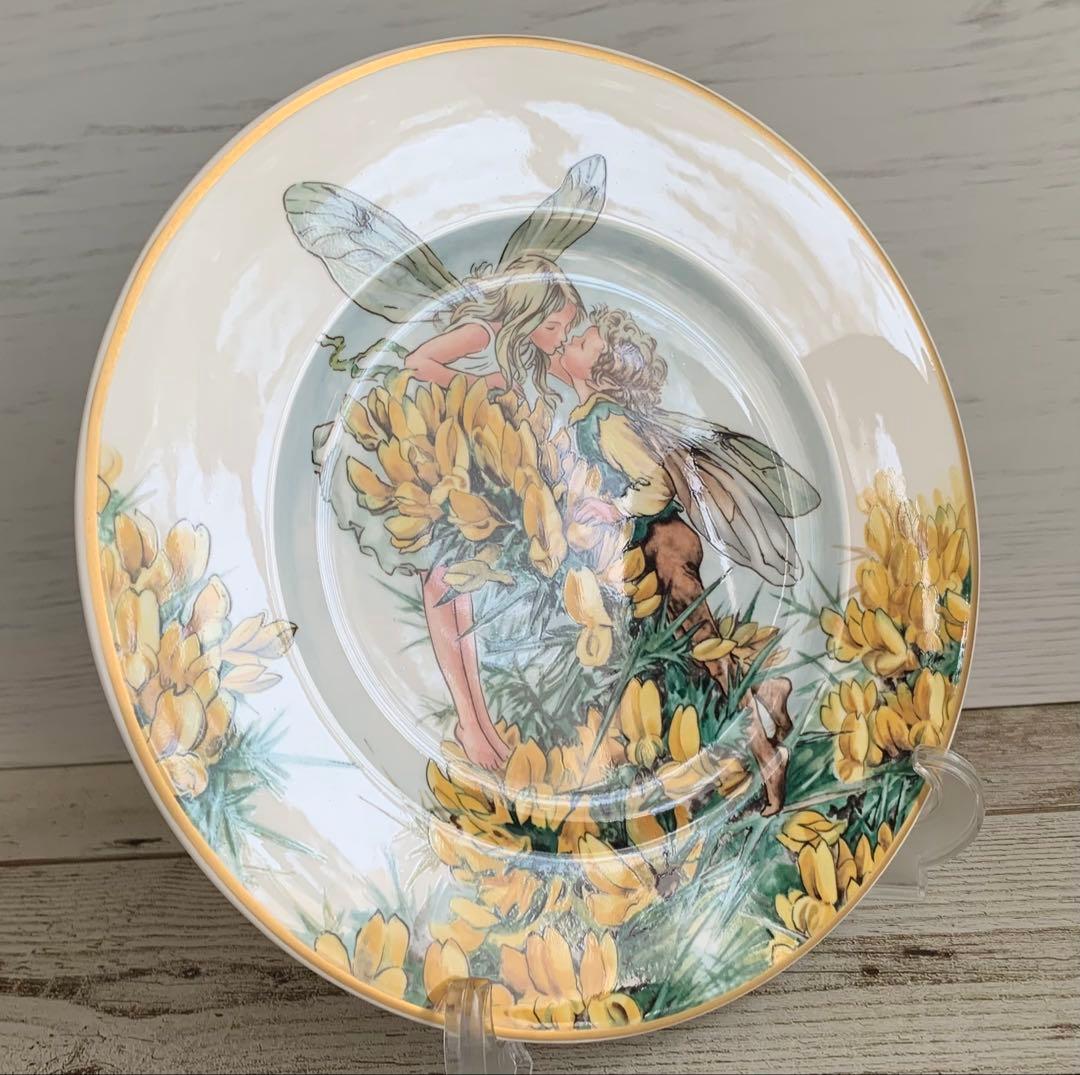 フラワーフェアリーズ【ハリエニシダの妖精】飾り皿 プレート