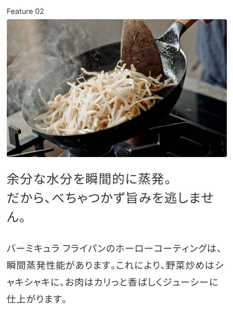 バーミキュラ フライパン 20cm + 専用ガラスリッド 20cm