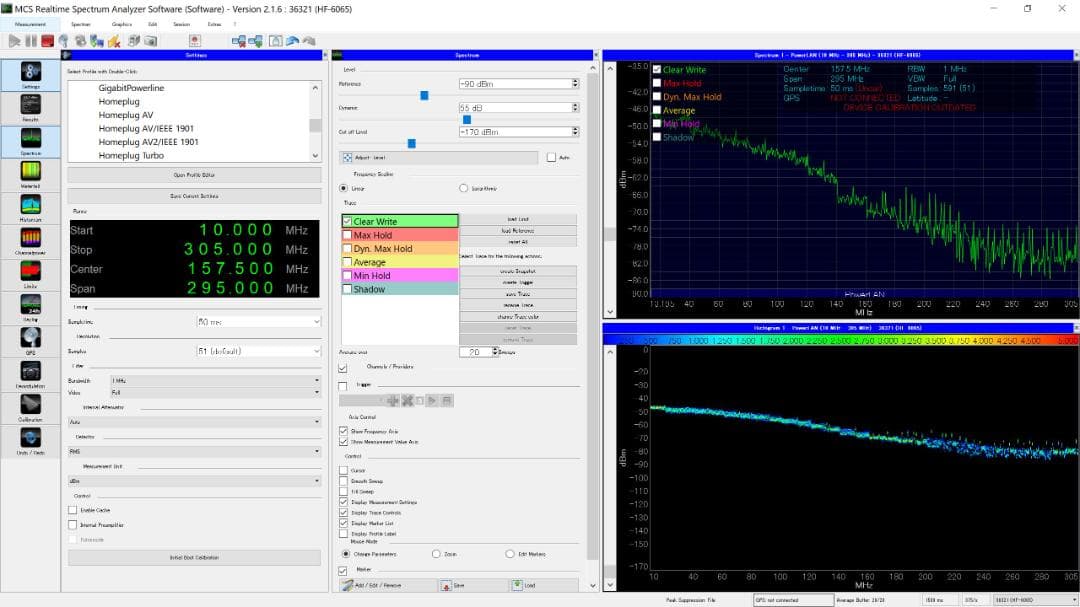 スペクトラムアナライザー Aaronia社製 SPECTRAN HF-6065