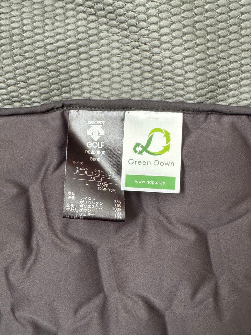 デサントゴルフ　g-arc 撥水　防水　ダウンジャケット