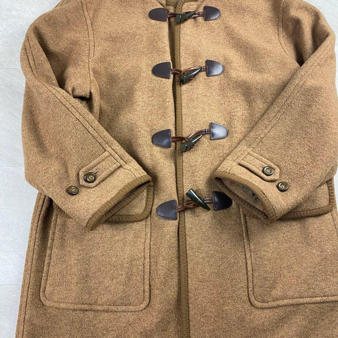 【美品】クリスチャンディオール Dior ロングダッフルコート キャメル トグル