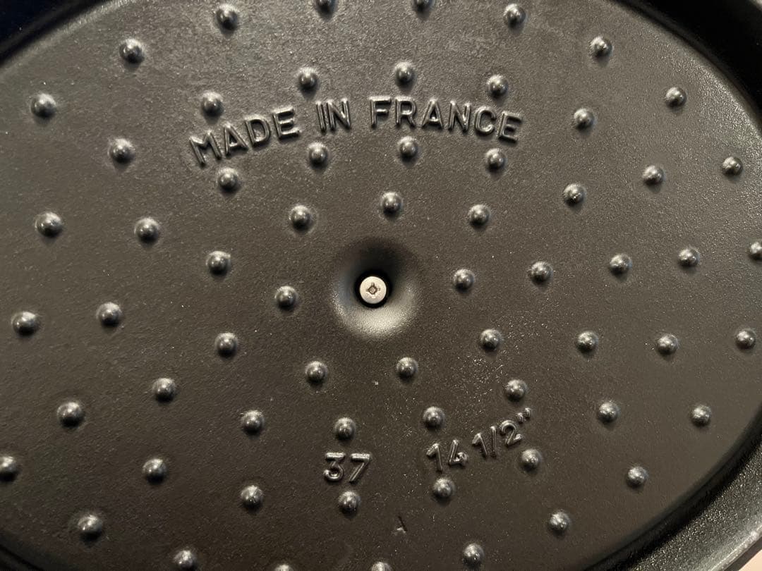 STAUB ストウブ　ピコ　ココット　マット黒　37cm