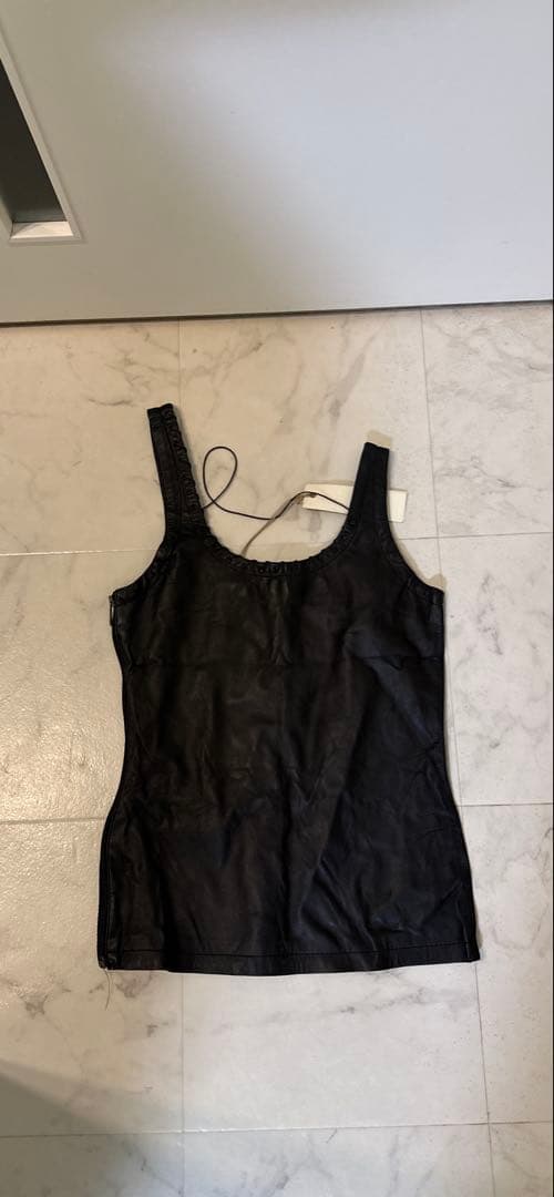 DIRK BIKKEMBERGブラック キャミソール