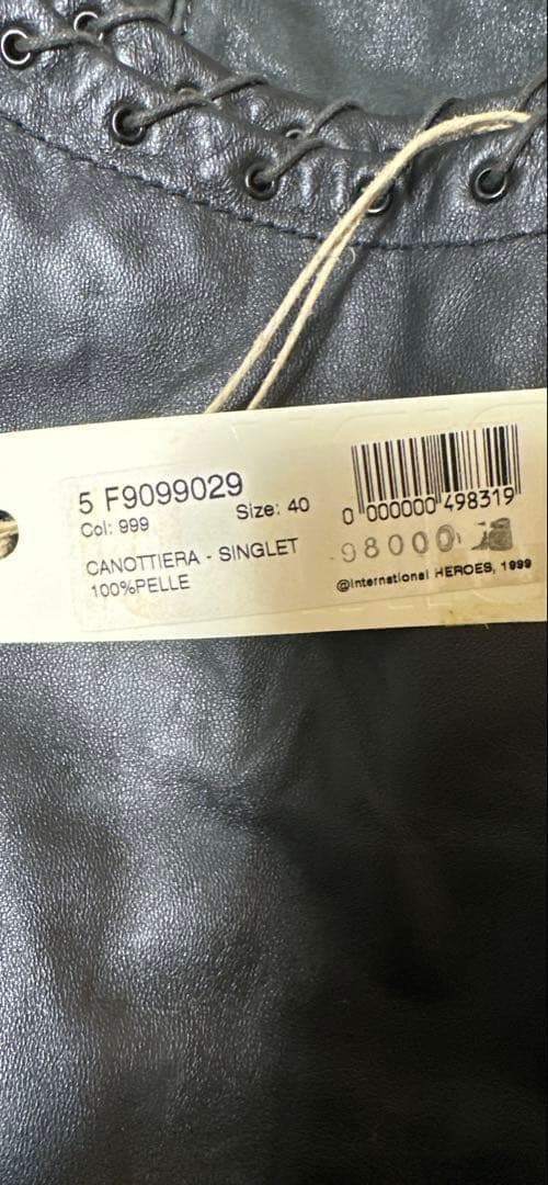 DIRK BIKKEMBERGブラック キャミソール