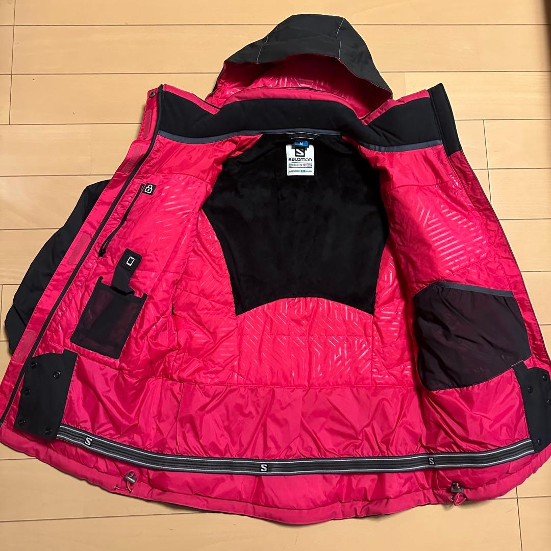 SALOMON レディース　スキー、スノーボードウエア　size M ブラック