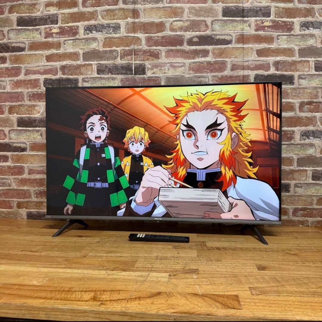 ハイセンス 43V型 4Kチューナー内蔵 液晶テレビ 43A65G ネット動画