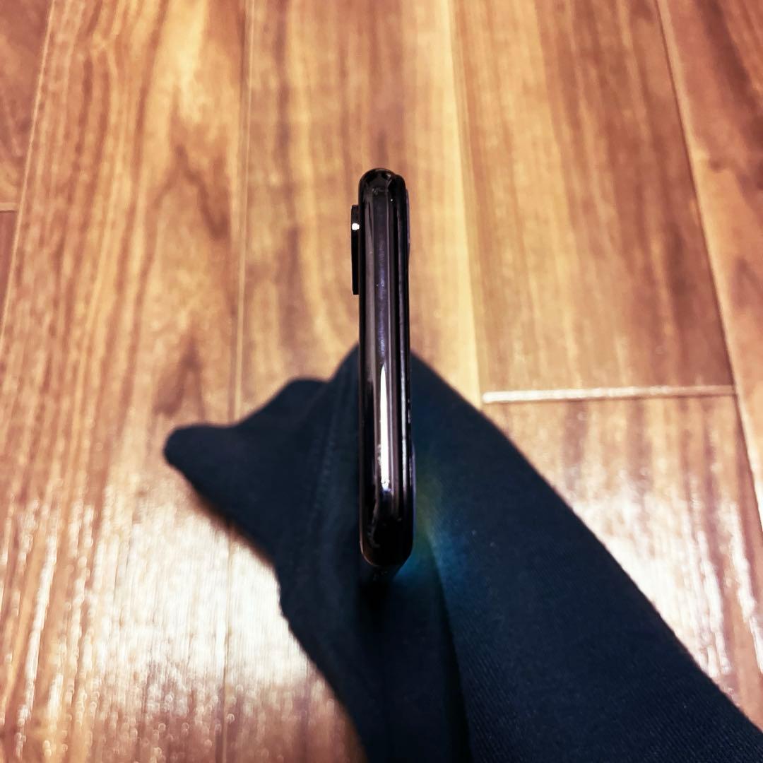 【美品】iPhoneX 64GB スペースグレイ simフリーバッテリー100%