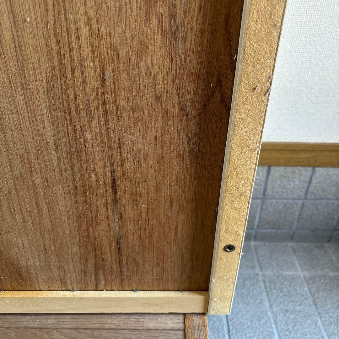 木製シューズボックス　シューズラック靴箱靴棚下駄