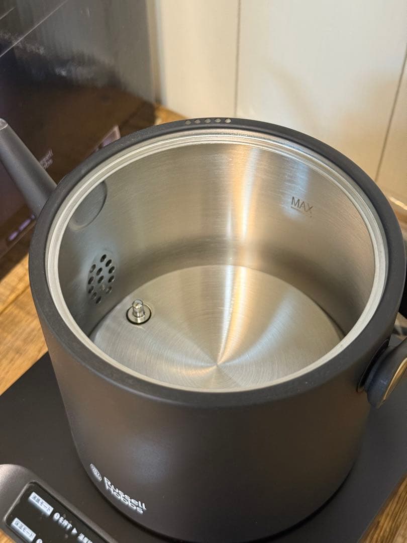 新品 ラッセルホブス Tケトル ブラック 7106JP-BK