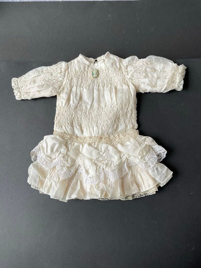 専用　市松人形　ビスク市松人形　ビンテージドレス着抱き市松人形