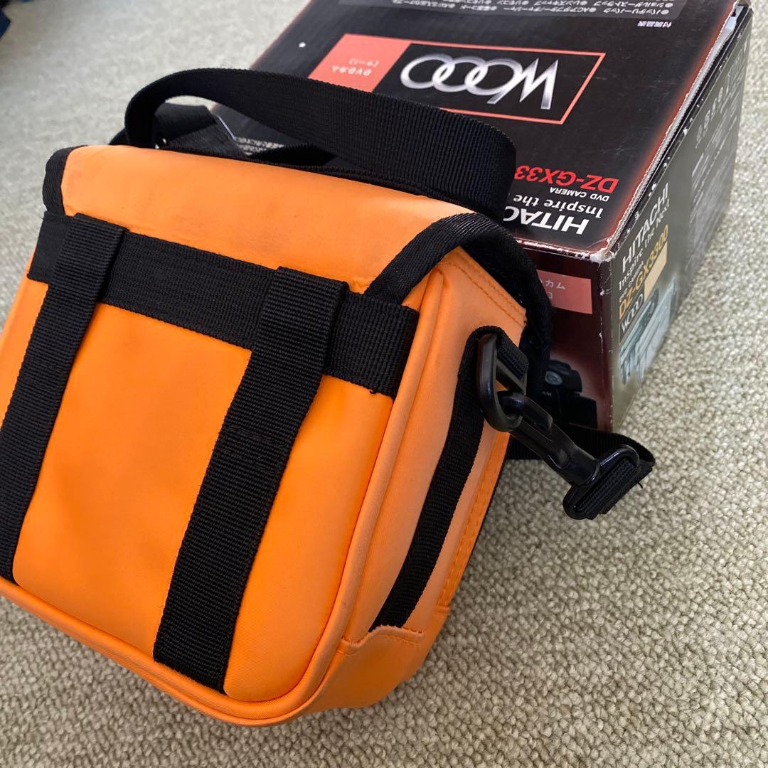 【大値下げ】日立DVD CAM 2メガピクセル　バッテリー　記録媒体　バック&箱