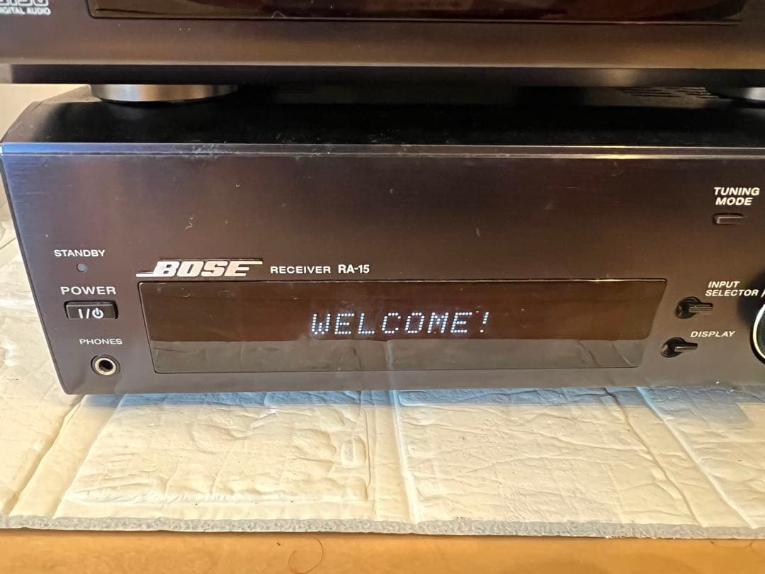 BOSE 高音質コンポセット RA-15/DVA-15/MDA-15 リモコン付