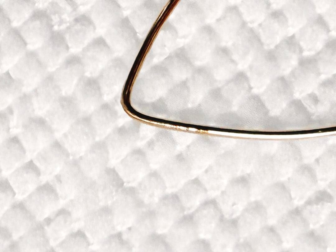 アーカー AHKAH ベアリーフピアス【片耳】K18 ダイヤモンド ゴールド