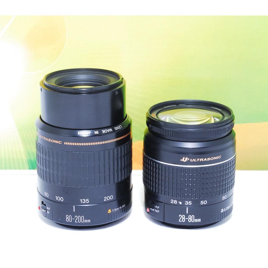 美品✨Canon kiss x8i ダブルレンズセット Wi-Fi スマホ転送