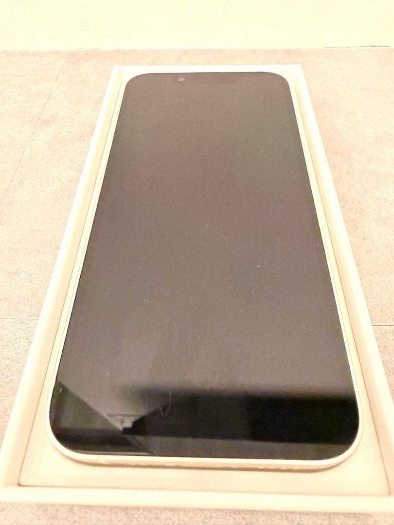 値下美品　Apple iPhone 13 mini スターライト　SIM フリー