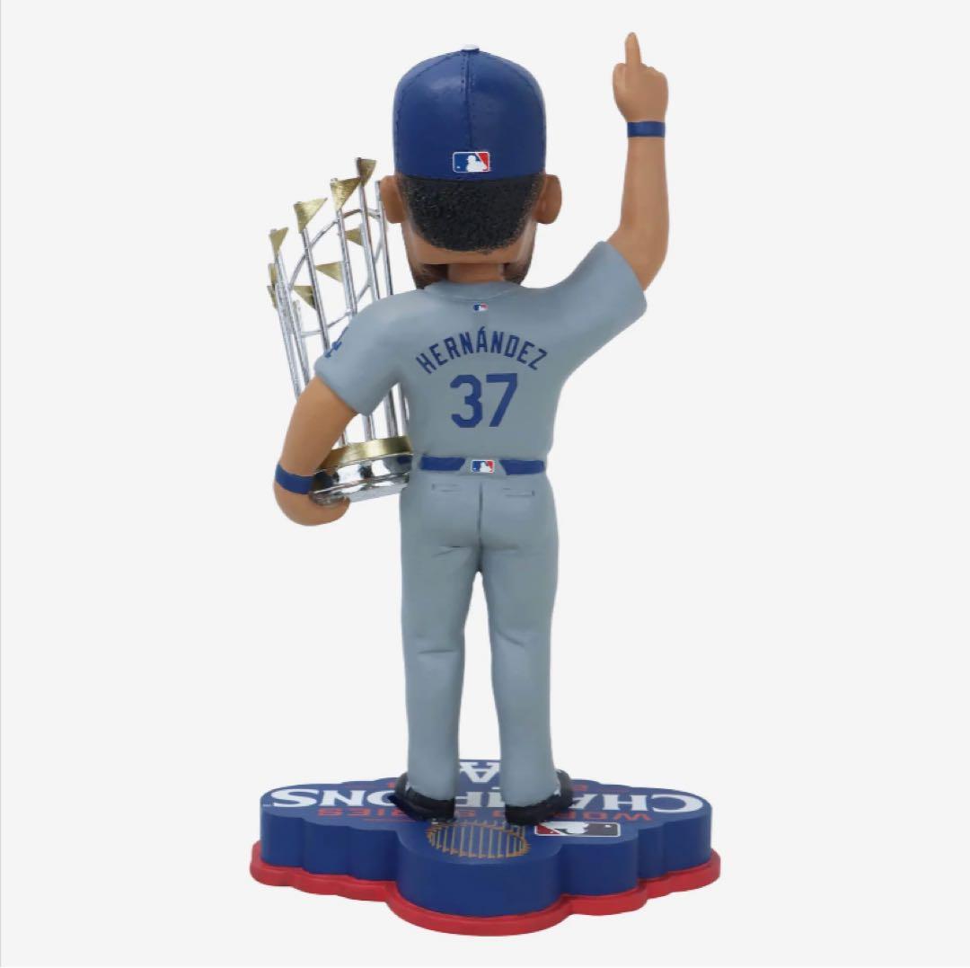 テオスカー・ヘルナンデス　ワールドシリーズ優勝記念　ボブルヘッド　ドジャース