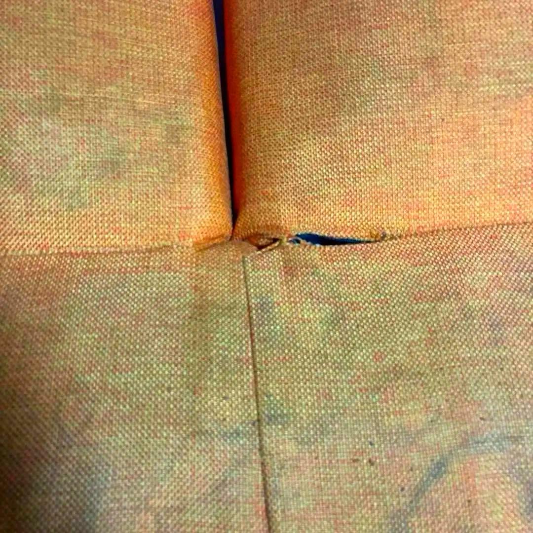 【直接取引】ソファベッドオレンジ、定価¥35,800