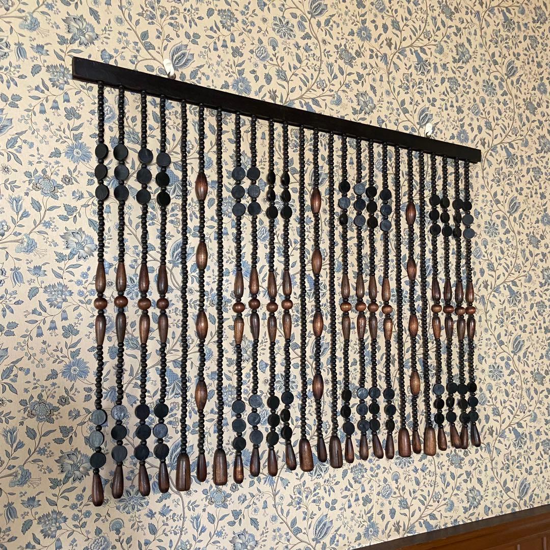 昭和レトロ　鳴子のれん　珠のれん　暖簾　 当時物