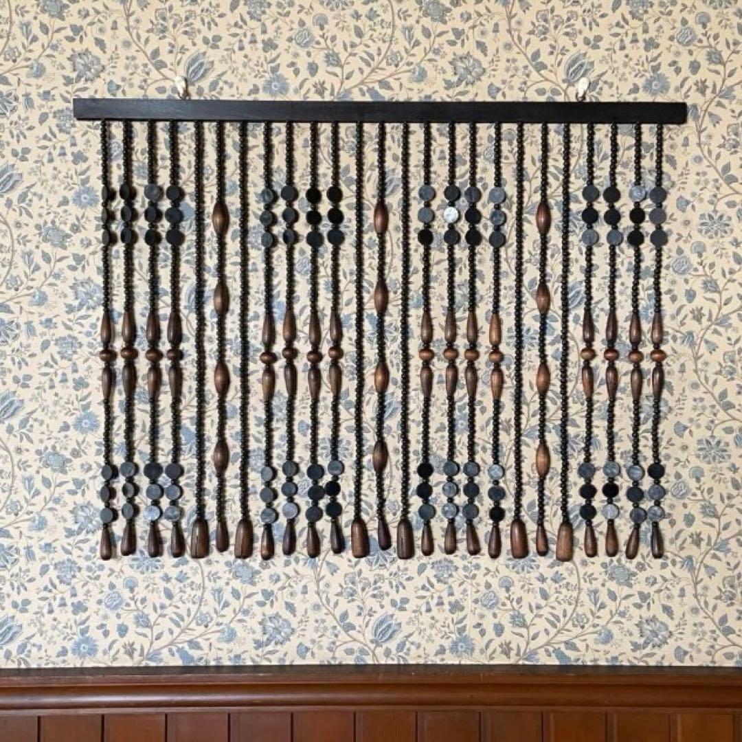 昭和レトロ　鳴子のれん　珠のれん　暖簾　 当時物