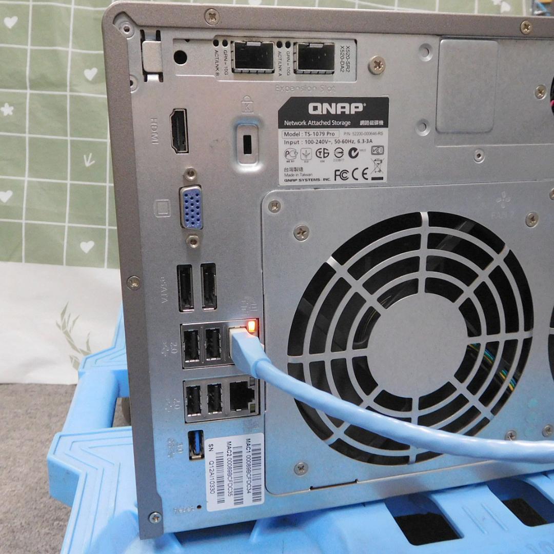 今だけ値下げ【動作OK】高性能NAS QNAP TS-1079Pro