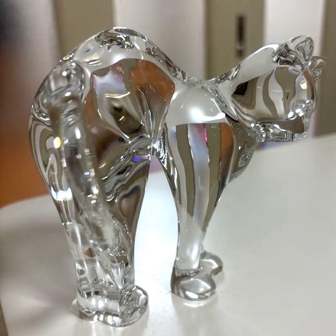 k*n様 バカラ クリスタル 猫