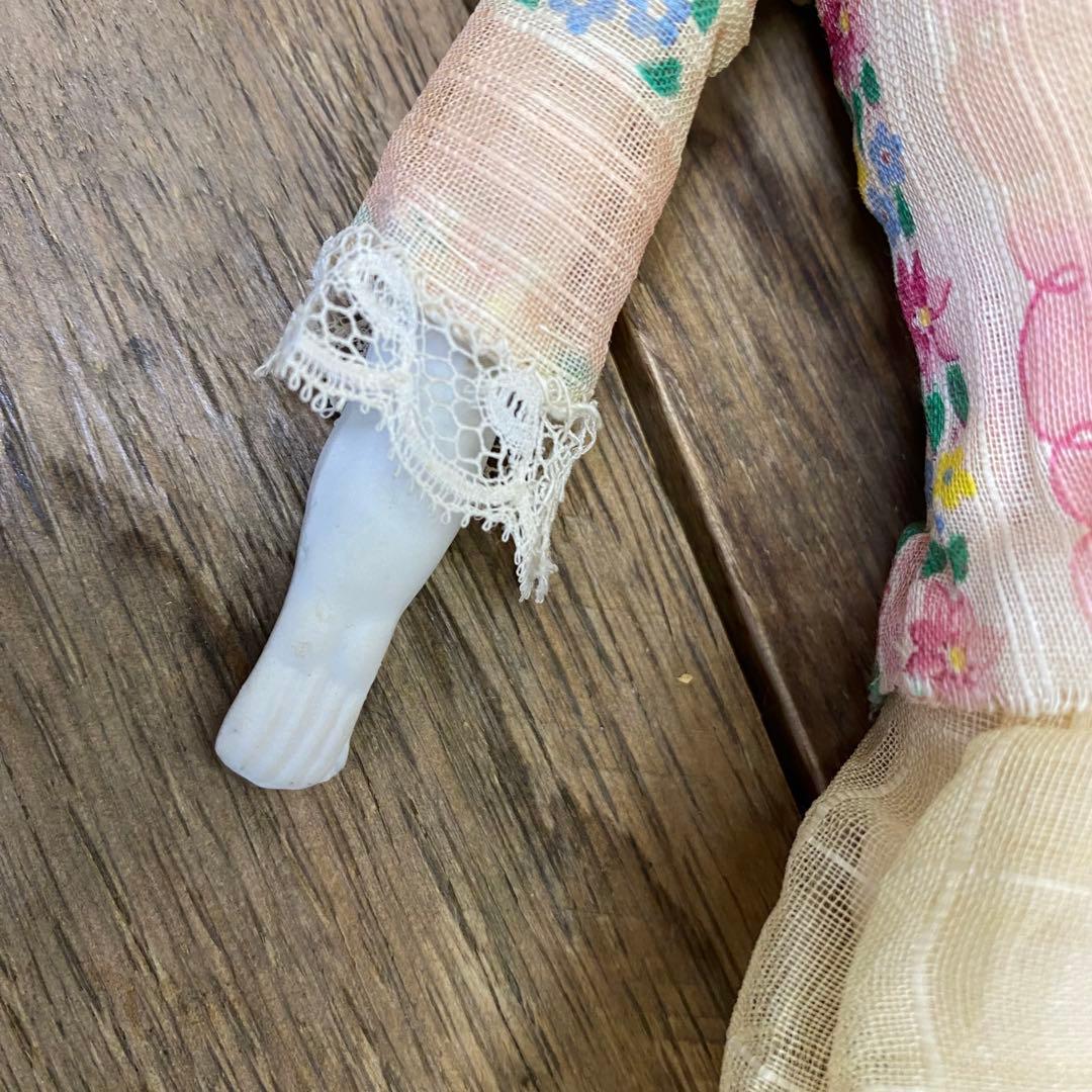 ドイツアンティーク チャイナヘッドドール 26cm