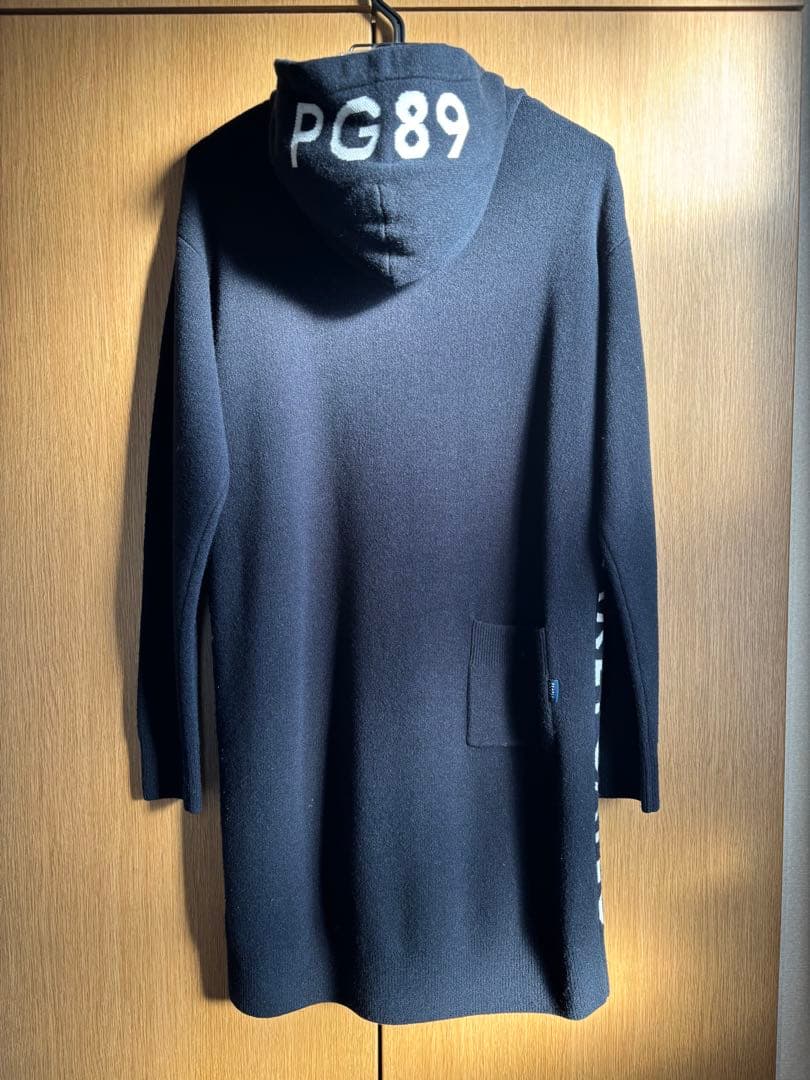 PEARLY GATES PG89 フード付きドレス ブラック