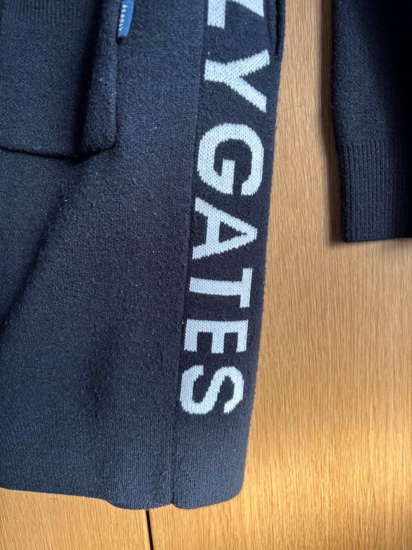 PEARLY GATES PG89 フード付きドレス ブラック