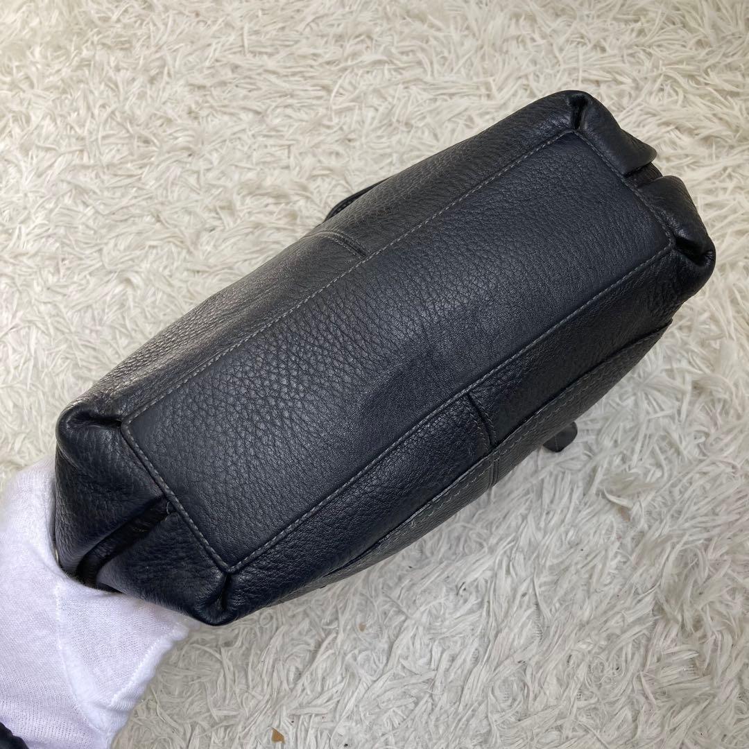 バッグ vintage coach old soho half moon black