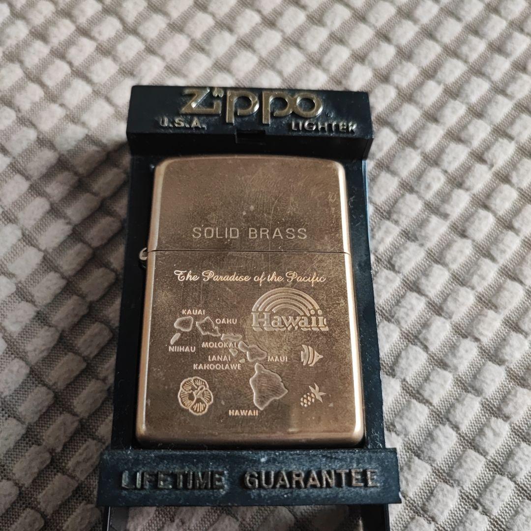 ZIPPO SOLID BRASS ハワイ　Hawaii  ソリッドブラス