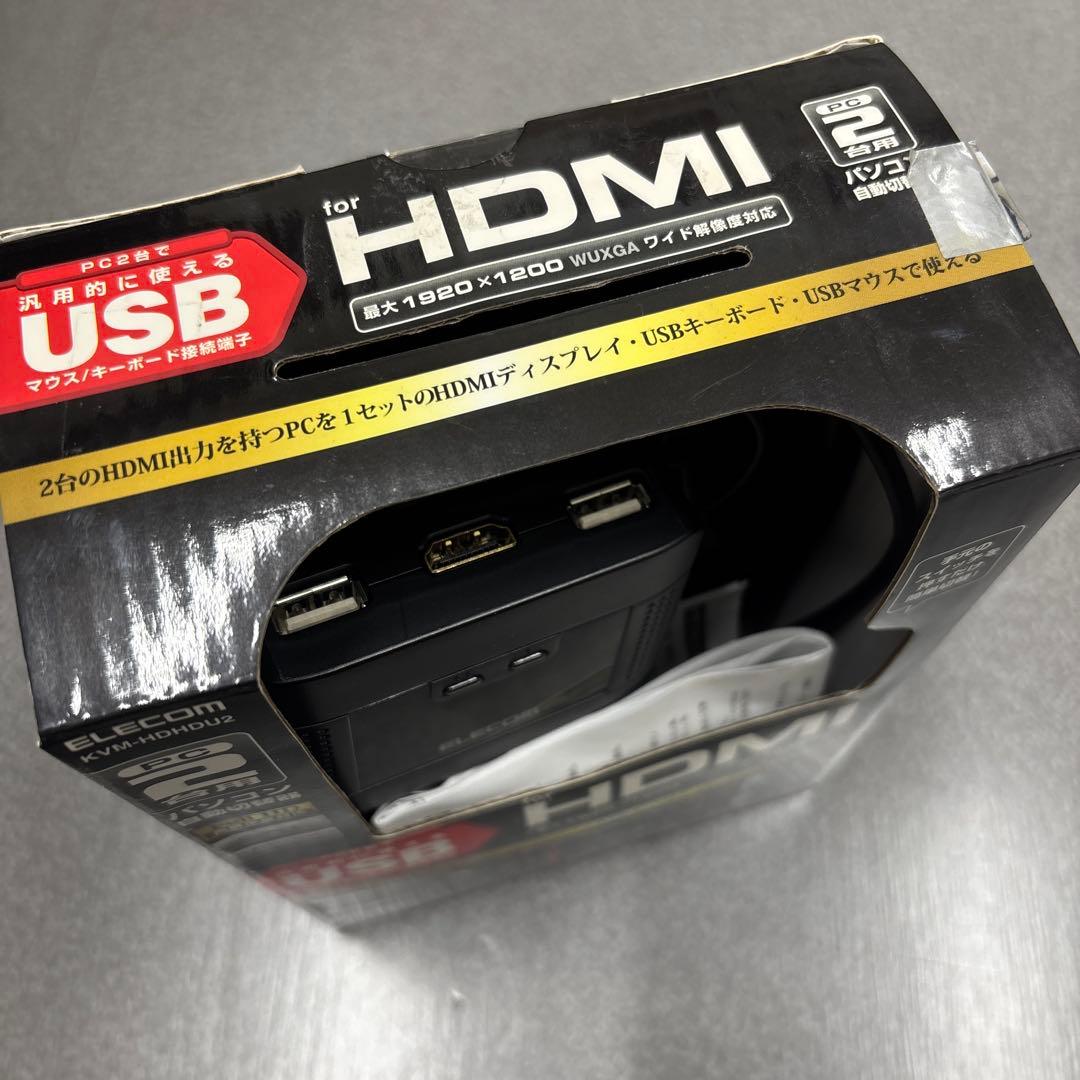 ELECOM KVM-HDHDU2 パソコン自動切替器