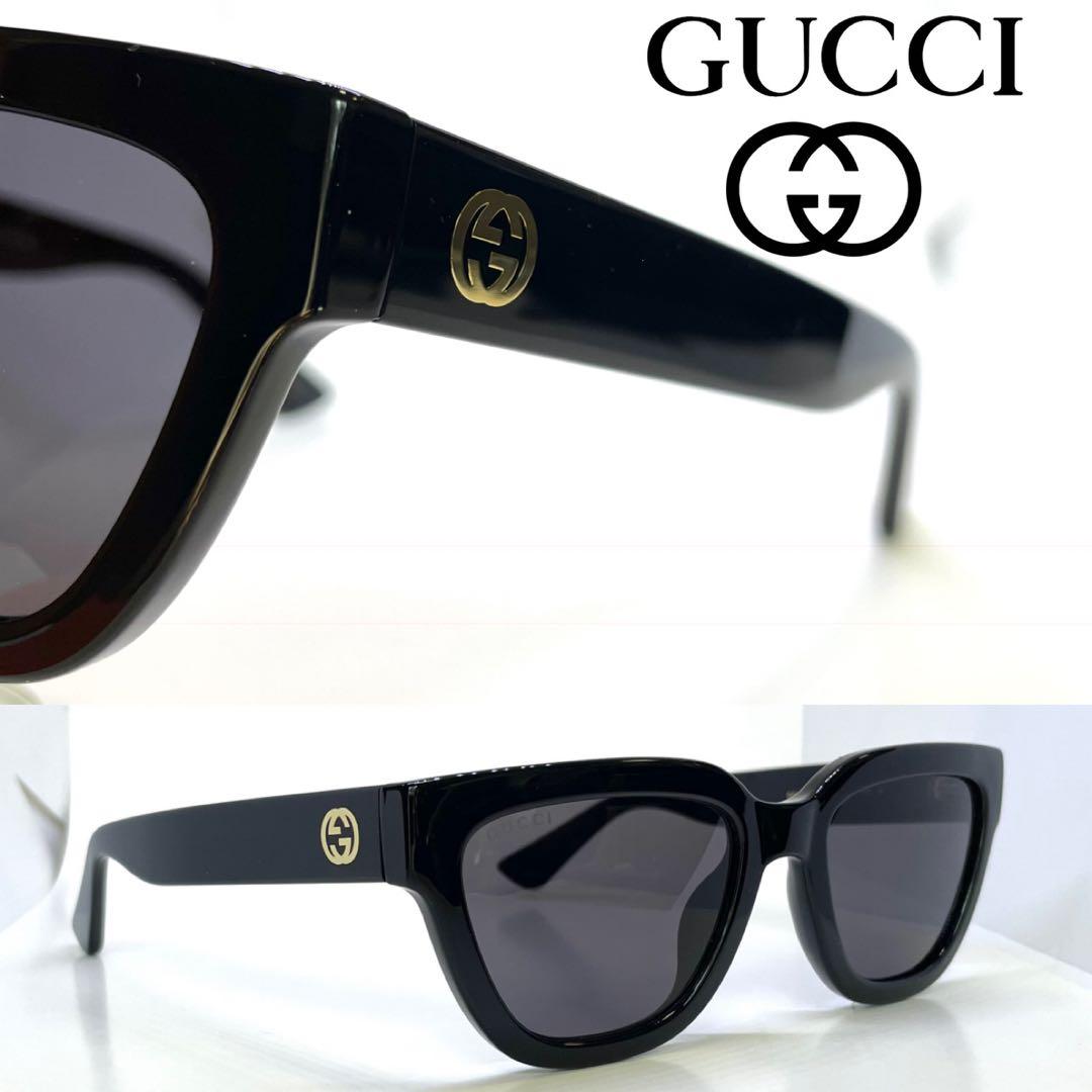 グッチ GUCCI サングラス GG1578S 001 ブラック レンズ グレー