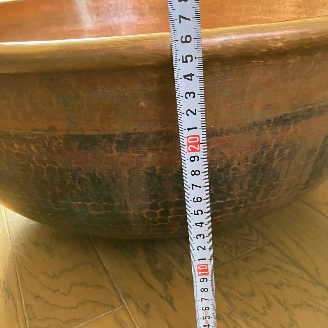 銅鍋　さわり鍋　特大　あんこ鍋　64cm【A】