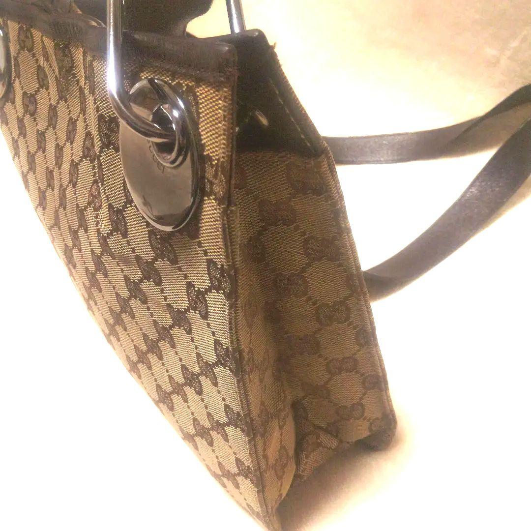 グッチ GGキャンバス エクリプス GG柄 ショルダーバッグ 袋付き