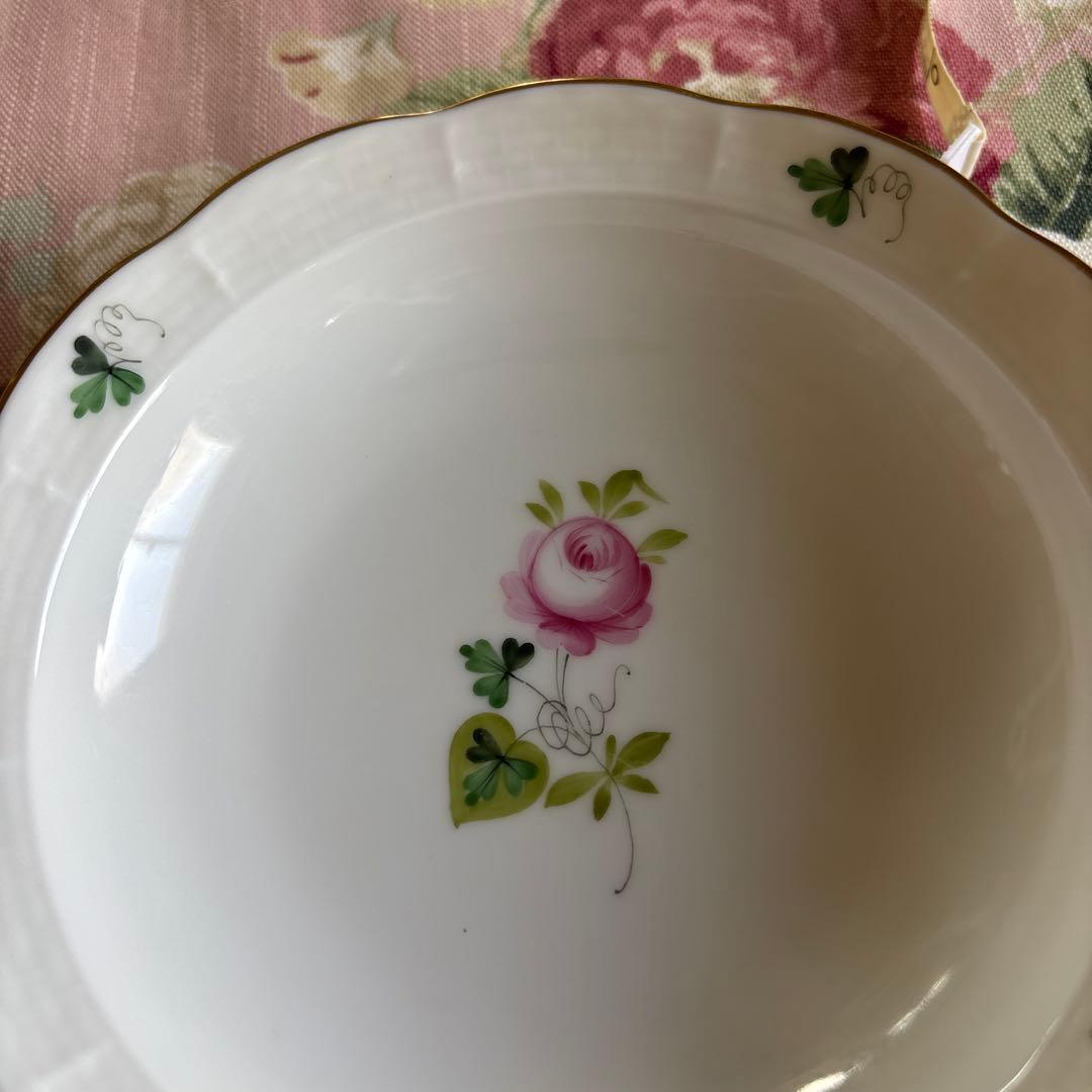 ヘレンド　ウィーンの薔薇/ エリザベートの薔薇 プレート3種