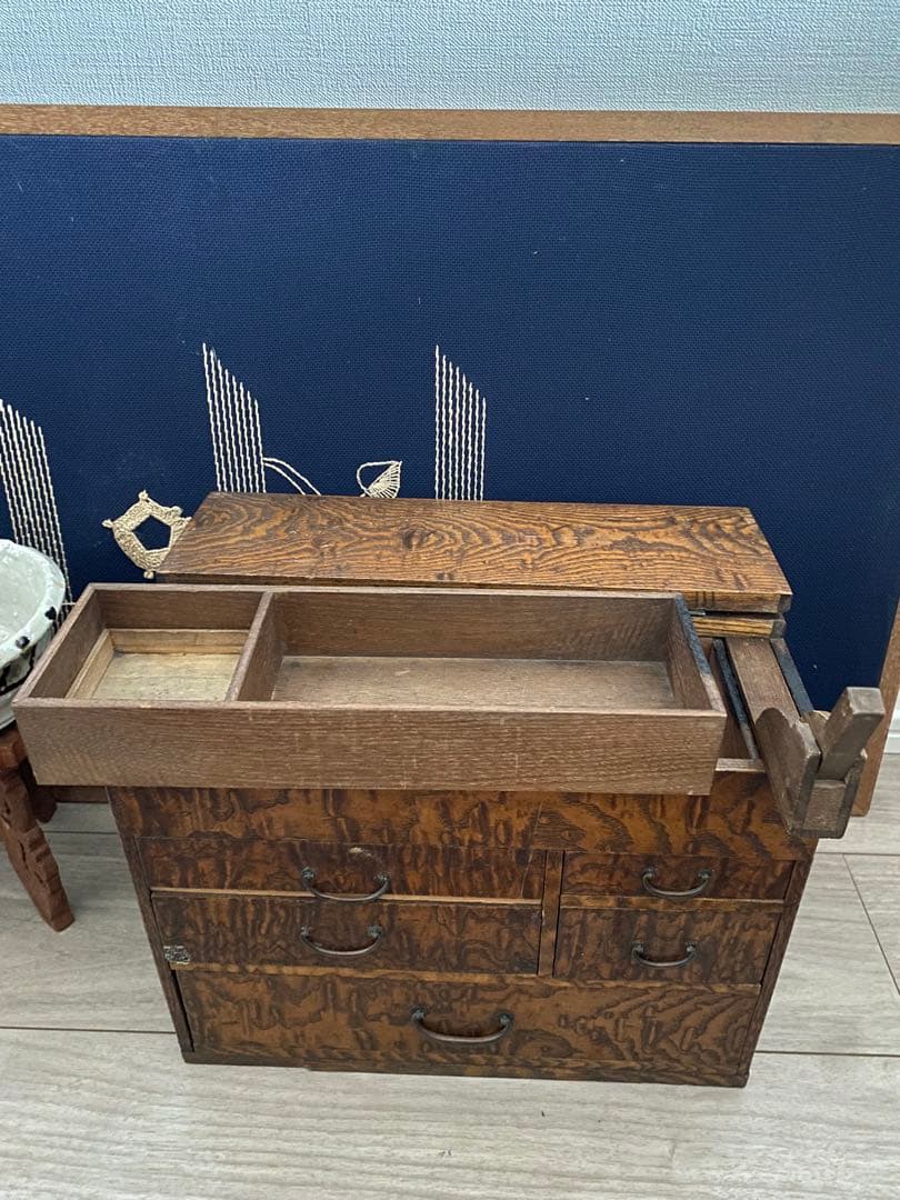 【希少】　小箱　収納　アンティーク　レトロ