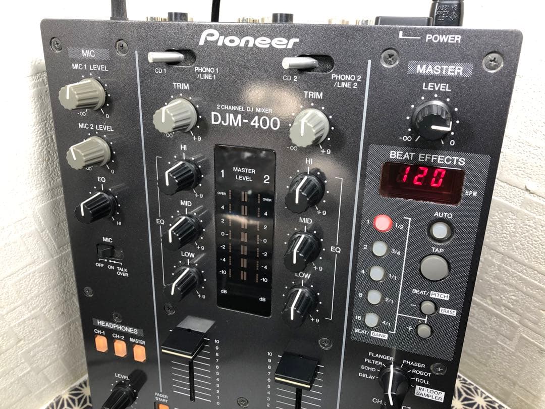 pioneer dj パイオニア　DJM-400 縦横フェーダーメンテナンス