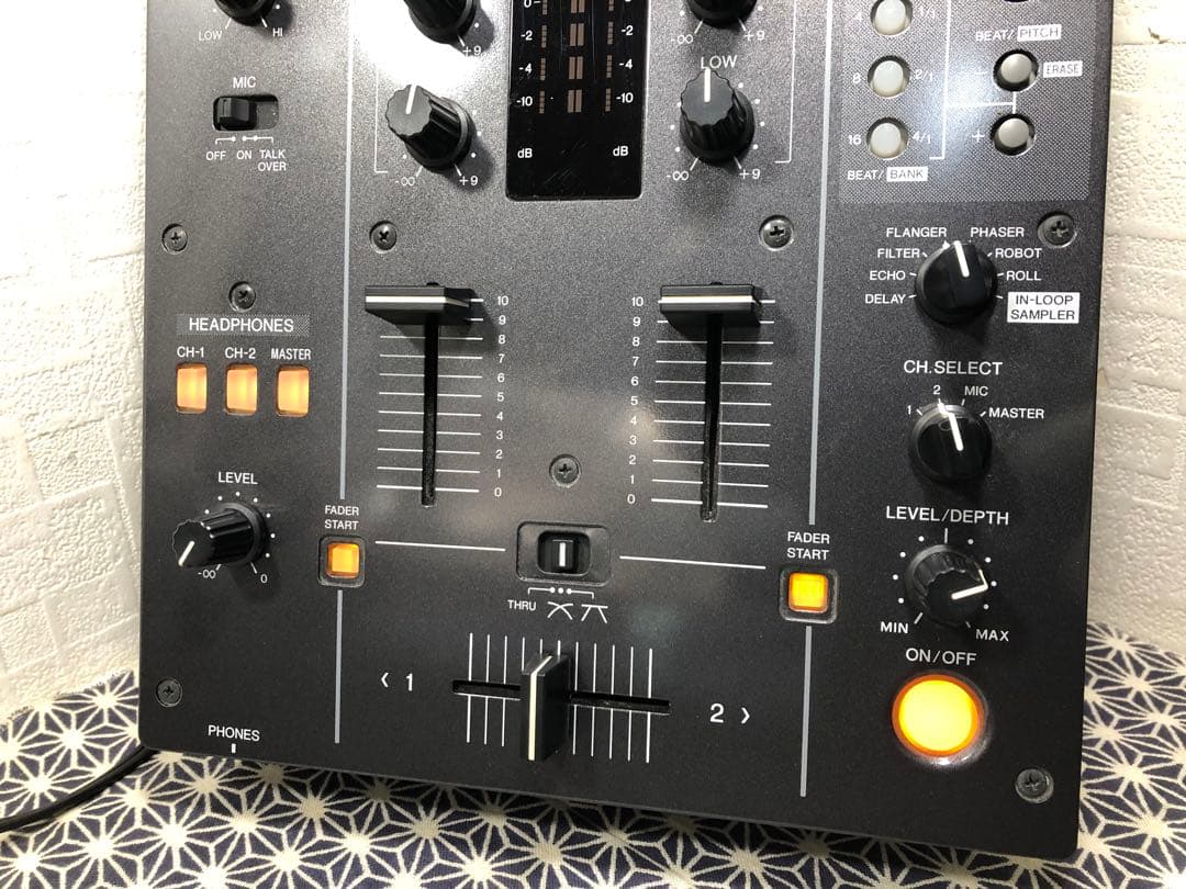 pioneer dj パイオニア　DJM-400 縦横フェーダーメンテナンス