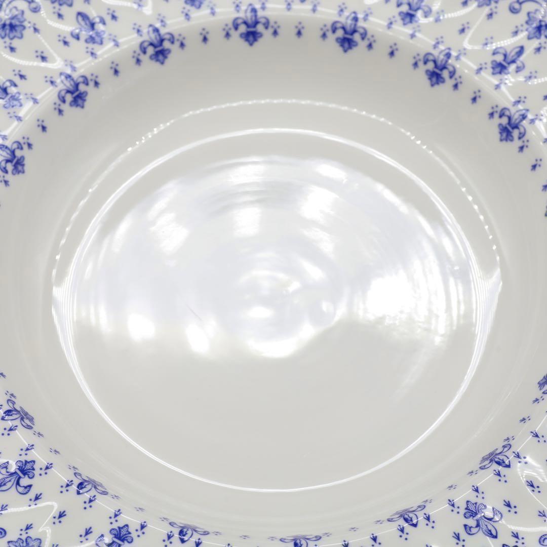 ぴ*ん様 スポード フルール・ド・リス 23.5cm ディーププレート 6枚セッ