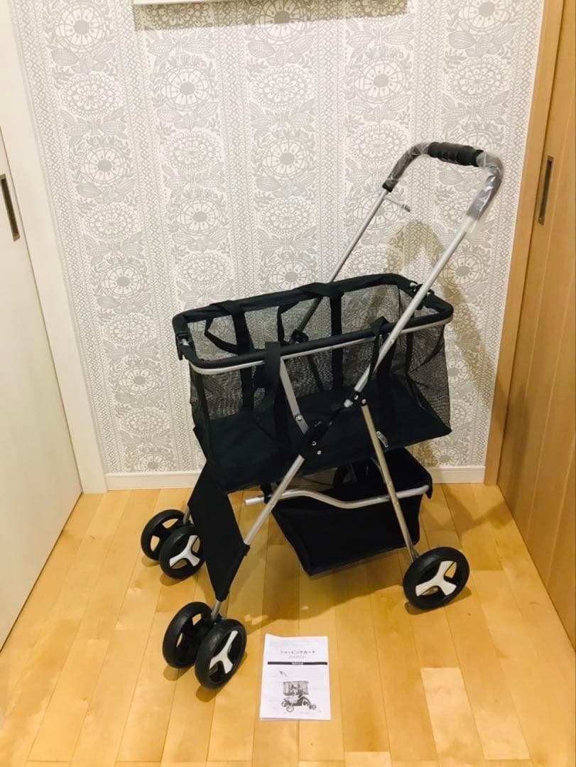 未使用　折りたたみ式　ショッピングカート