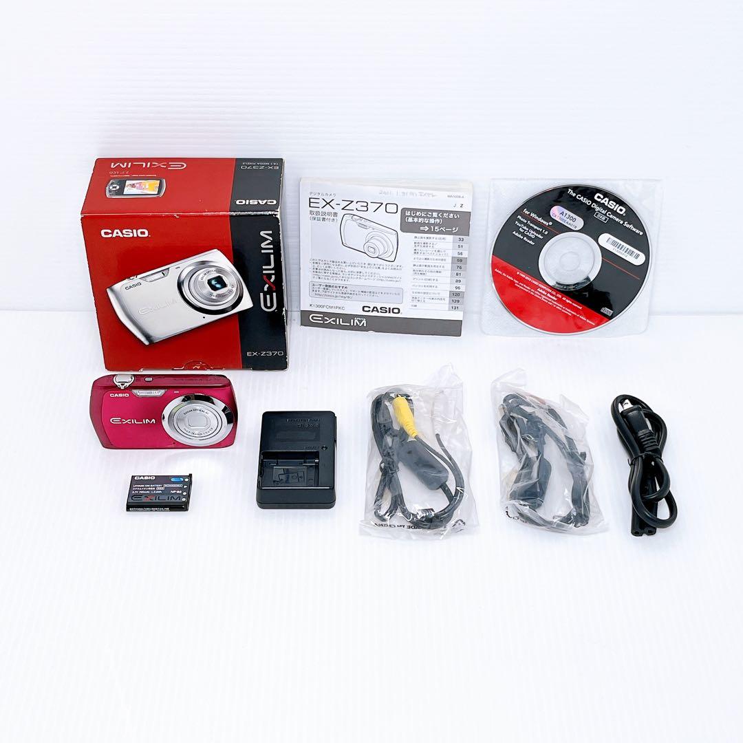 CASIO EX-Z370 コンパクトデジタルカメラ カシオ