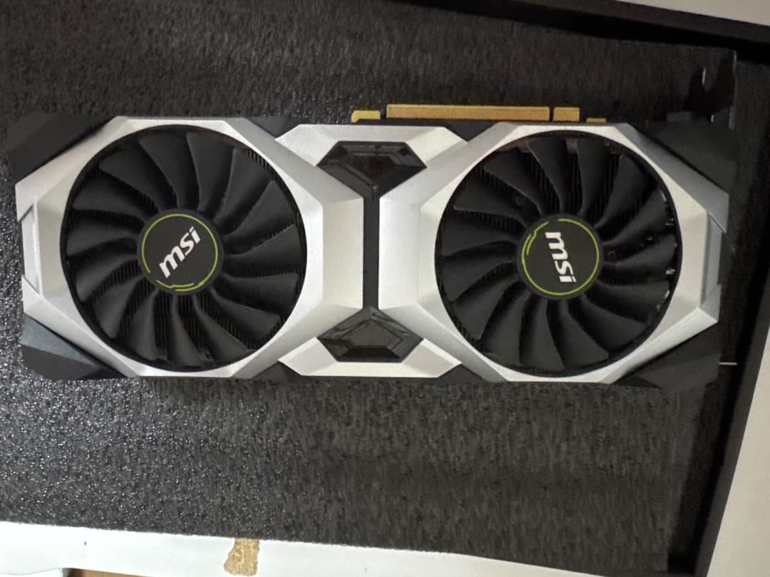 ジャンク品　MSI VENTUS 2080 グラボ