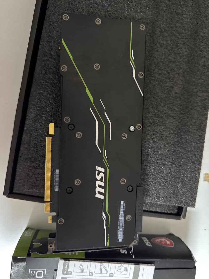 ジャンク品　MSI VENTUS 2080 グラボ