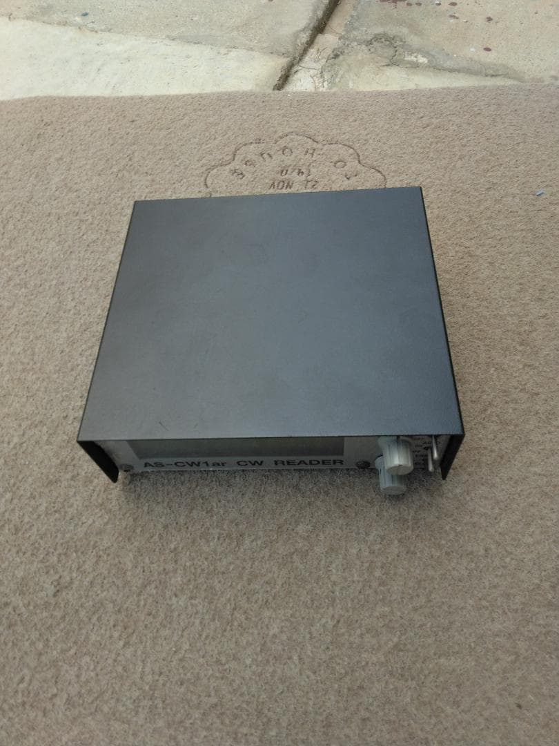 AS-CW1ar CW READER　　CW解読機